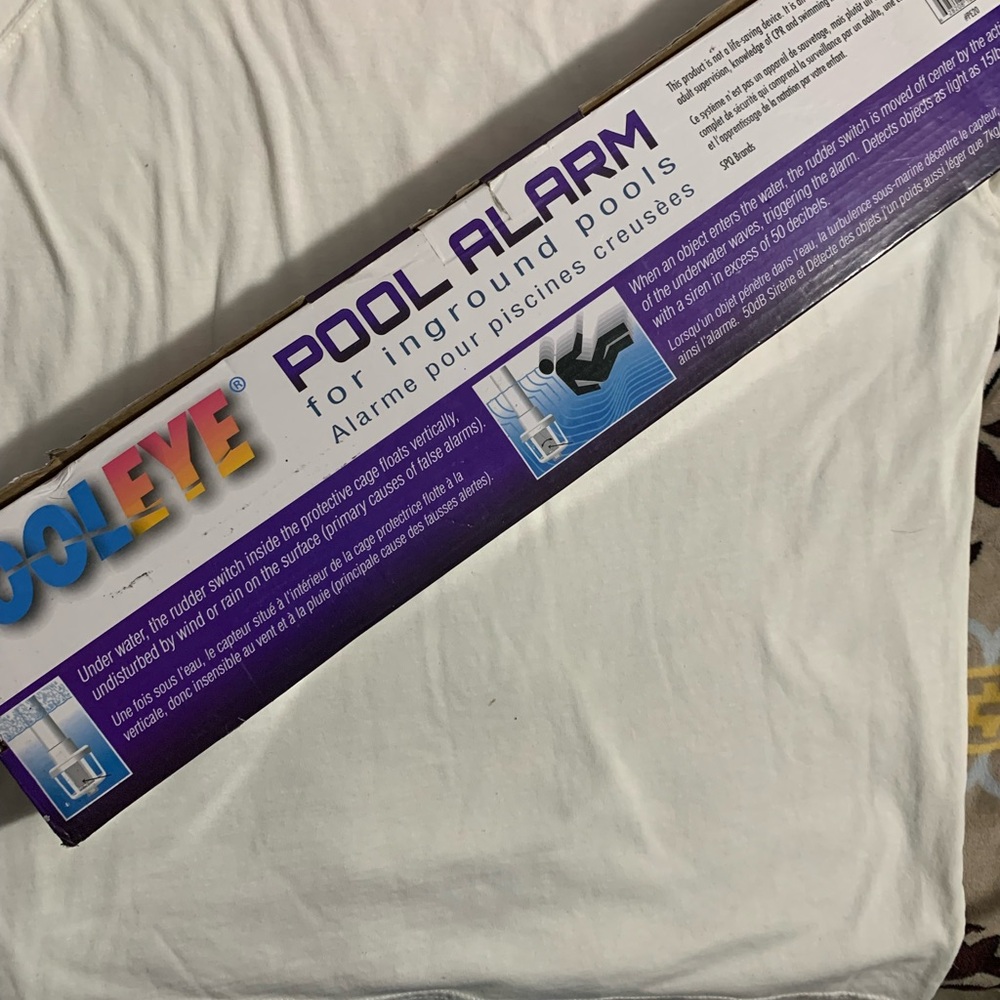 Pooleye PE20 Swimming Inground Pool Alarm - Poolside Siren